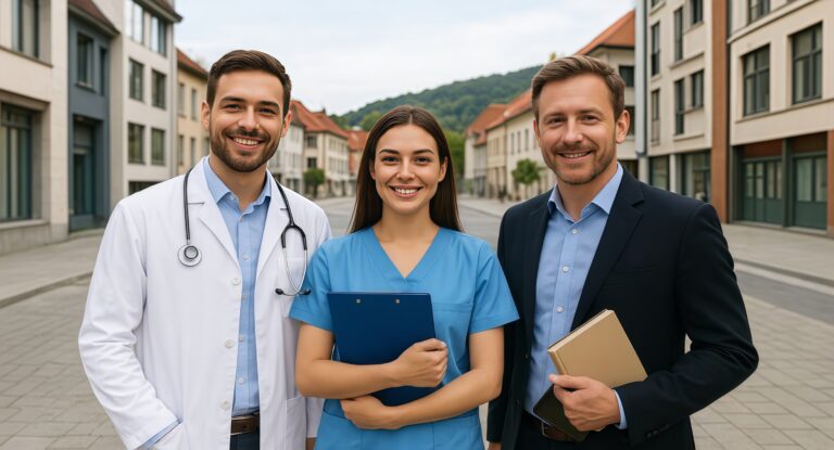 Как врачам, медсёстрам и учителям найти работу в Словении