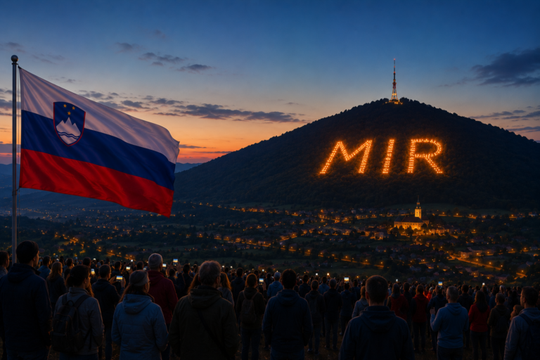 На Саботине зажгут надпись «МИР»